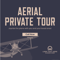 Aerial Private Tour Instagram Post