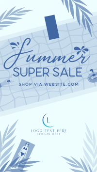 Summer Super Sale Facebook Story