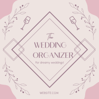 Dreamy Wedding Organizer Instagram Post