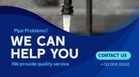 Plumbing Maintenance Facebook Event Cover