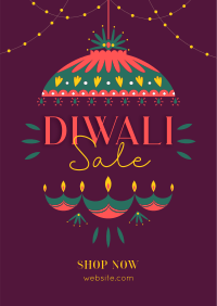 Diwali Lanterns Poster