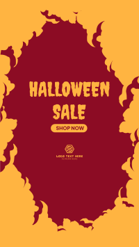 Halloween Sale Facebook Story