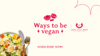 Ways to be Vegan YouTube Banner