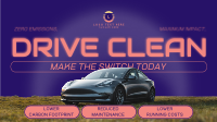 Modern Nostalgia Electric Vehicle Animation
