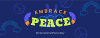 Embrace Peace Day Facebook Cover