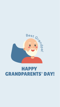 Best Grandfather Greeting Instagram Story