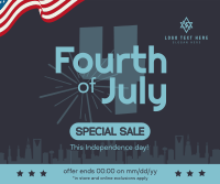 Fourth of July Promo Facebook Post