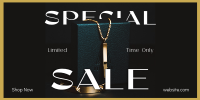 Jewelry Editorial Sale Twitter Post