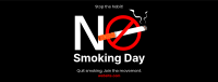 Stop Smoking Today Facebook Cover