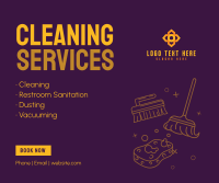 Professional Cleaning Service Facebook Post