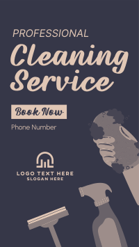 Professional Cleaner Facebook Story