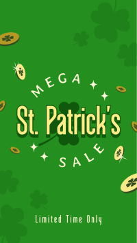 St. Patrick's Mega Sale Instagram Reel Image Preview