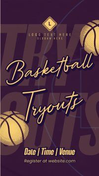 Basketball Game Tryouts TikTok Video