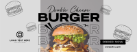 Cheese Burger Restaurant Facebook Cover Design