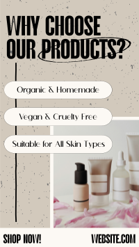 Skincare Minimal Product Instagram Story