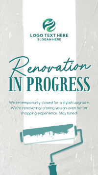Renovation In Progress Instagram Story