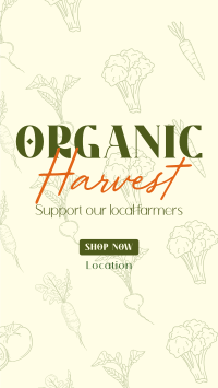 Organic Harvest Facebook Story