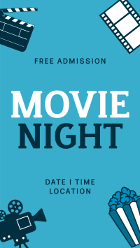 Cinema Movie Night TikTok Video