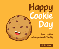 Happy Cookie Facebook Post