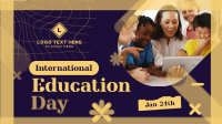 Happy Education Day  Animation
