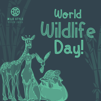 World Wildlife Conservation Instagram Post Image Preview