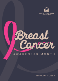 Fight Breast Cancer Poster