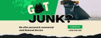 Junk Removal Service Facebook Cover Image Preview