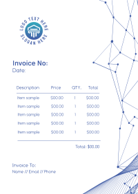 Particles Invoice