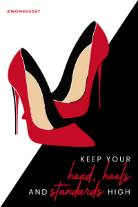 Classy Red Bottoms Pinterest Pin