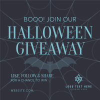 Haunted Night Giveaway Instagram Post Design