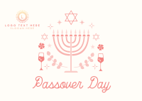 Passover Celebration Postcard