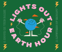 Earth Hour Facebook Post example 1