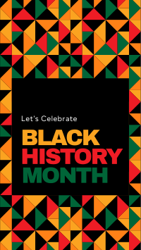 Black History Month Instagram Story Design