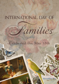 Renaissance Collage Day of Families Flyer