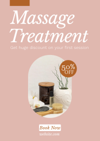 Elegant Massage Promo Flyer