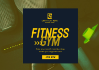 Join Fitness Now Postcard
