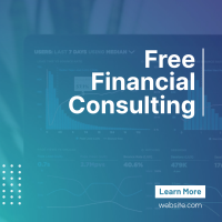 Simple Financial Consulting Linkedin Post