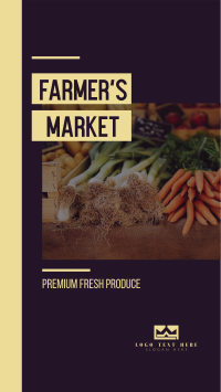 Premium Farmer's Market Instagram Story