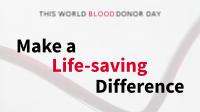 Simple Blood Donor Drive Animation