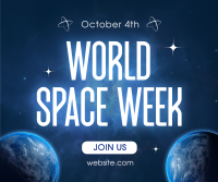 World Space Week Facebook Post