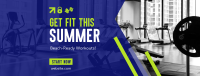 Summer Fitness Camp Facebook Cover example 1