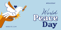 Day Of Peace Twitter Post