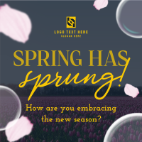 Elegant Spring Engagement Instagram Post Design