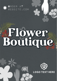 Quirky Florist Service Flyer