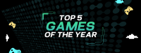 Top games of the year Facebook Cover