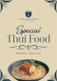 Special Thai Food Flyer
