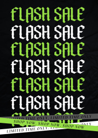 Gothic Flash Sale Poster