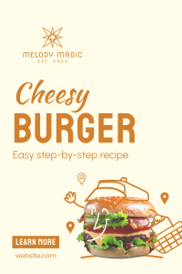 Fresh Burger Delivery Pinterest Pin Image Preview