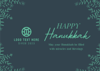 Hanukkah Celebration Postcard