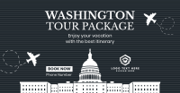 Washington Travel Package Facebook Ad